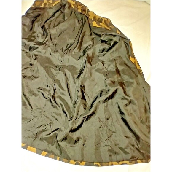 INC International Concepts Leopard Print Trench Coat With Belt Medium - Picture 9 of 10